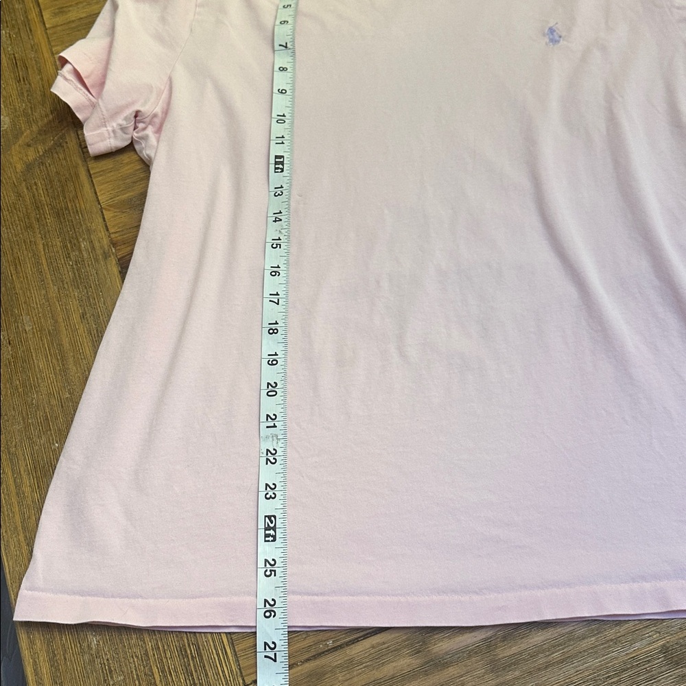 Polo Ralph Lauren Light Pink Crewneck Tee - Picture 8 of 8